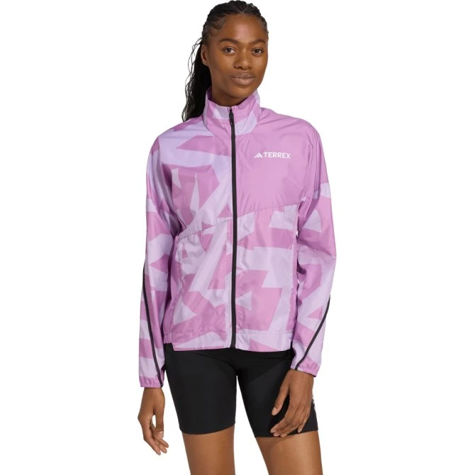 Veste coupe-vent adidas Terrex femme légère pour la course