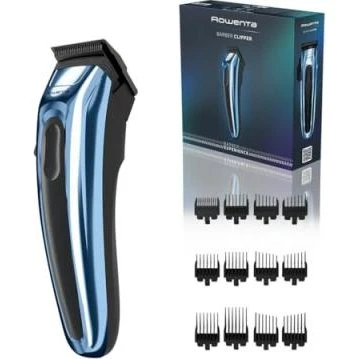 Rowenta TN1551E0 Tondeuse Barbe et Cheveux Noir Argent