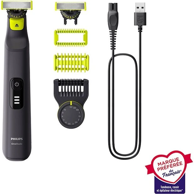 Philips OneBlade QP6542/15 - Tondeuse Visage & Corps