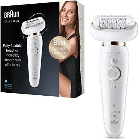 Braun Silk-épil 9 Flex SES 9001, Épilateur 3D à Tête Flexible