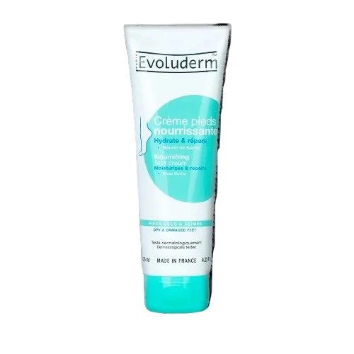 ÉVOLUDERM Crème Nourrissante Pieds au Karité 125ml