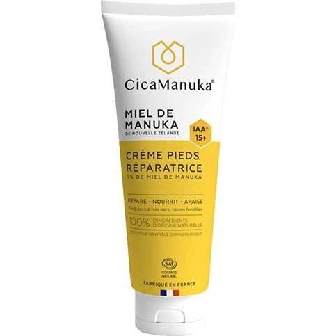 CicaManuka Crème Pieds Réparatrice Bio 75ml