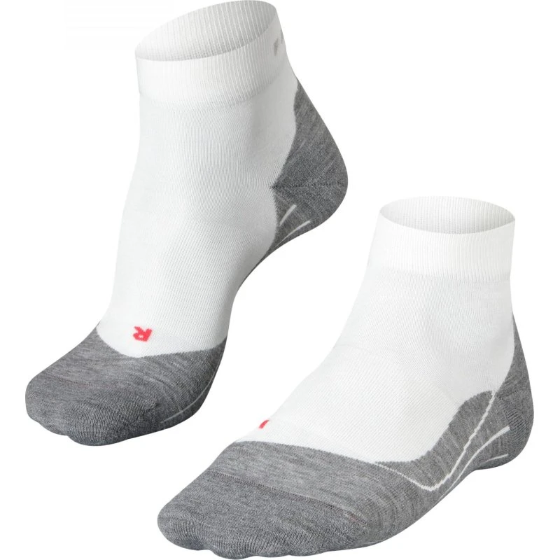 Falke RU4 Endurance Short - Chaussettes de course homme - Blanc