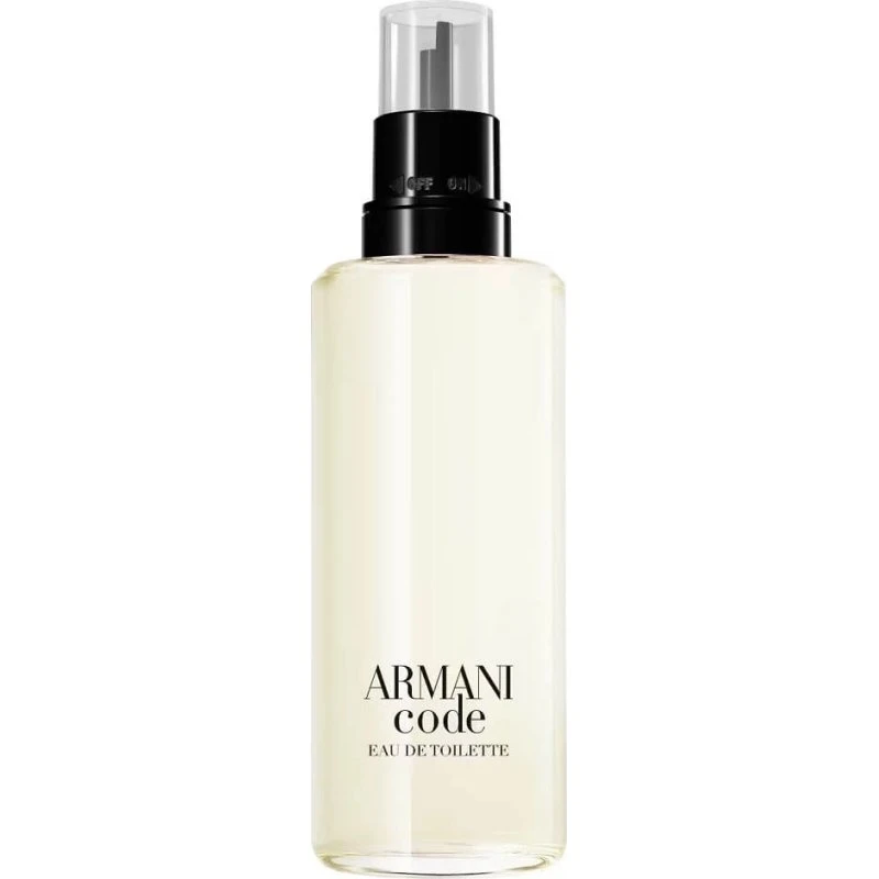 Armani Code Eau de Toilette Rechargeable par Giorgio Armani, 150ml