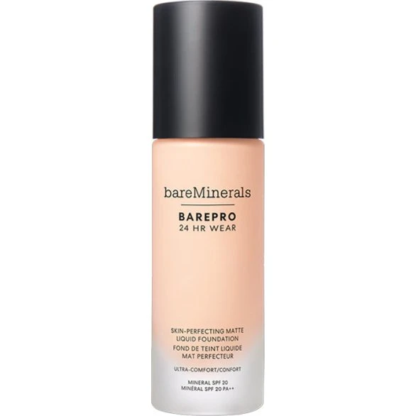 bareMinerals BAREPRO Fond de Teint Liquide Mat 24H SPF20 #Fair 15 30ml