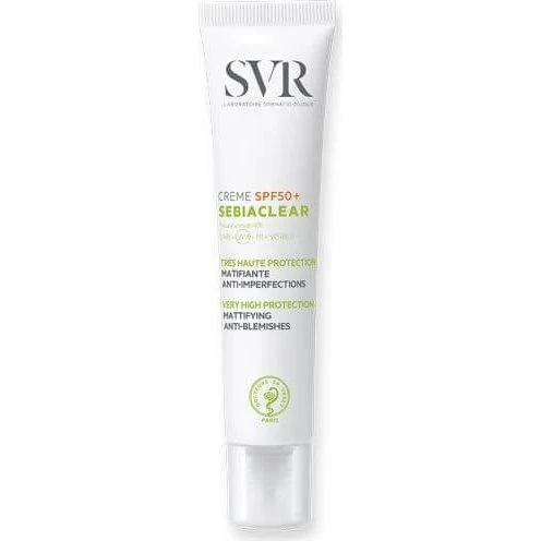 SVR Sebiaclear Crème SPF50+ Matifiante Anti-imperfections 40ml