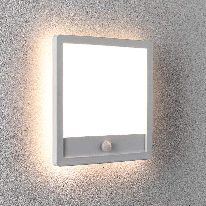 Paulmann Applique Extérieur LED Lamina avec Détecteur, Blanc