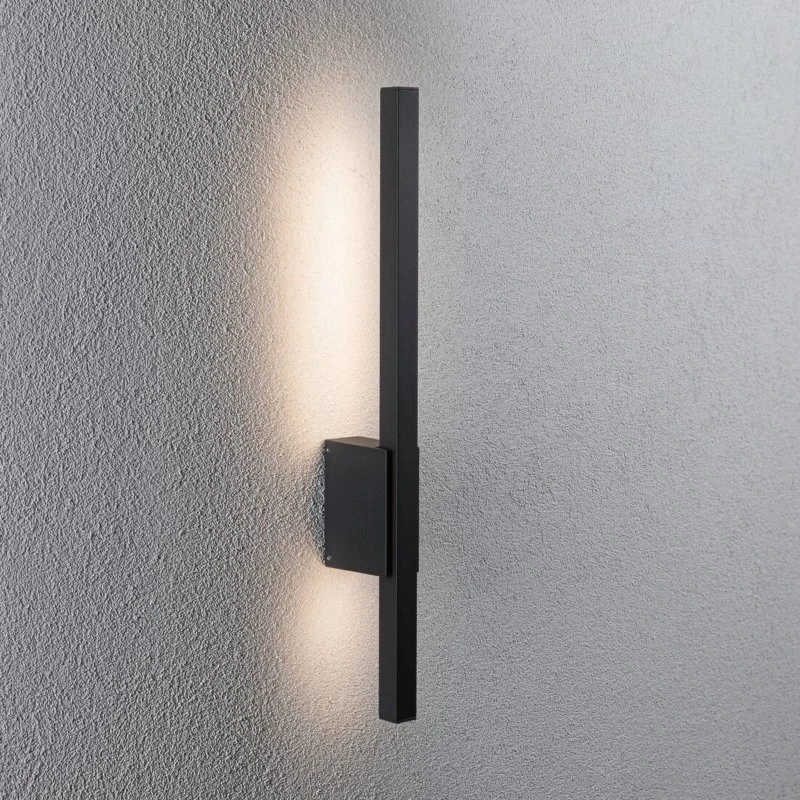 Paulmann Applique Murale Extérieure LED Stan - 60 cm - Anthracite