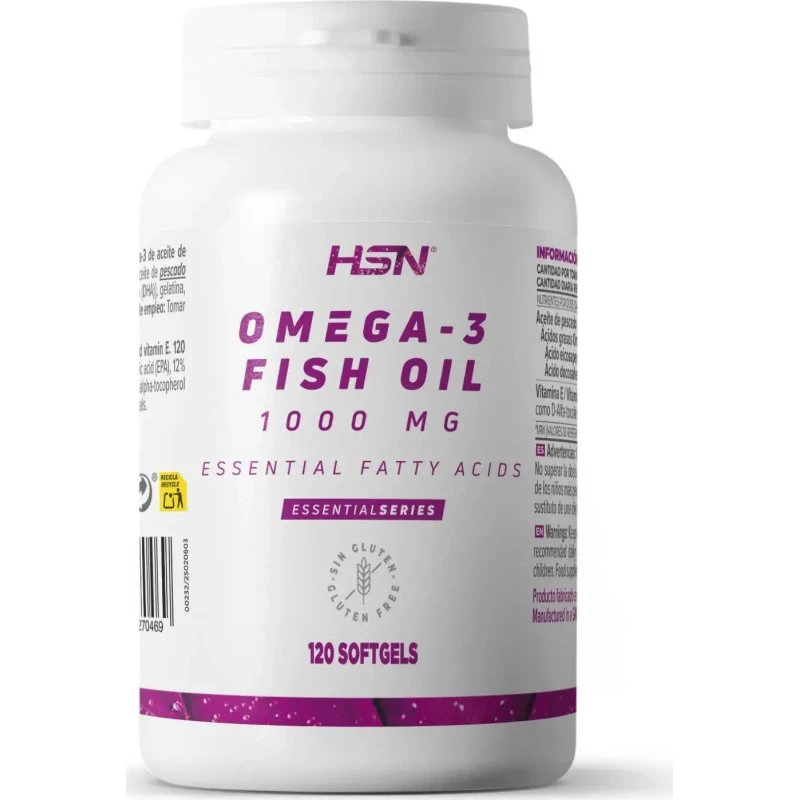 Omega-3 Huile de Poisson 1000mg