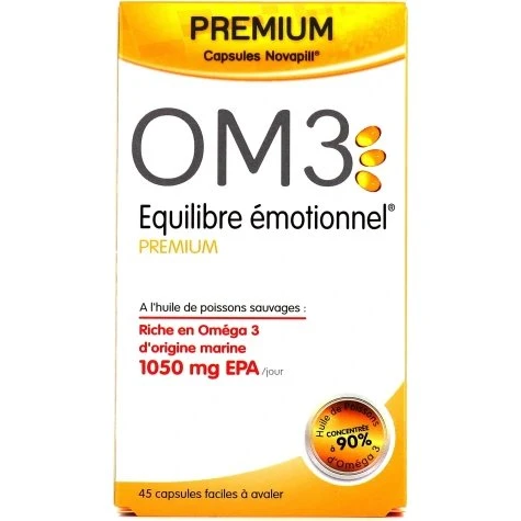Super Diet OM3 Équilibre Émotionnel 45 Capsules