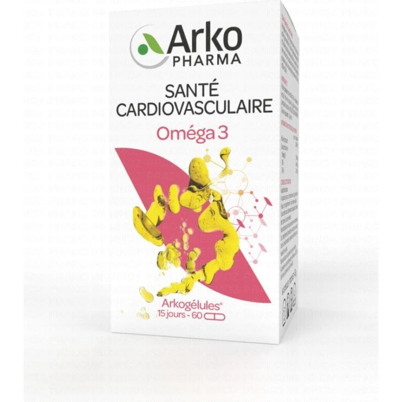 Arkopharma Arkogélules Oméga 3 60 capsules