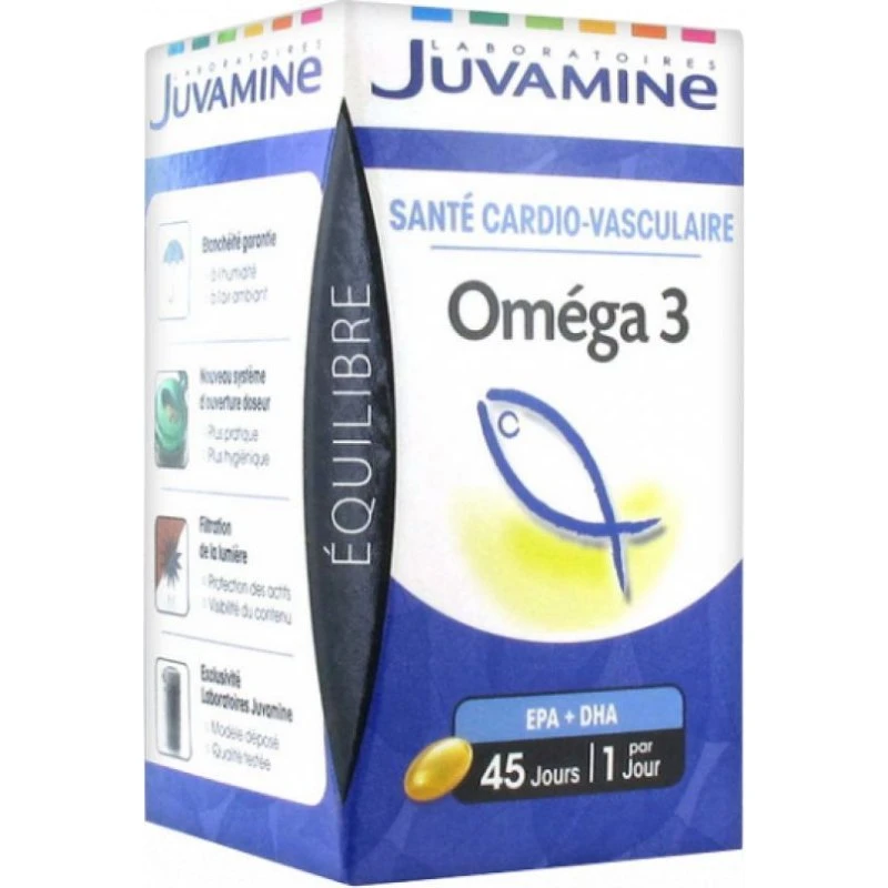 Juvamine Oméga 3 45 capsules