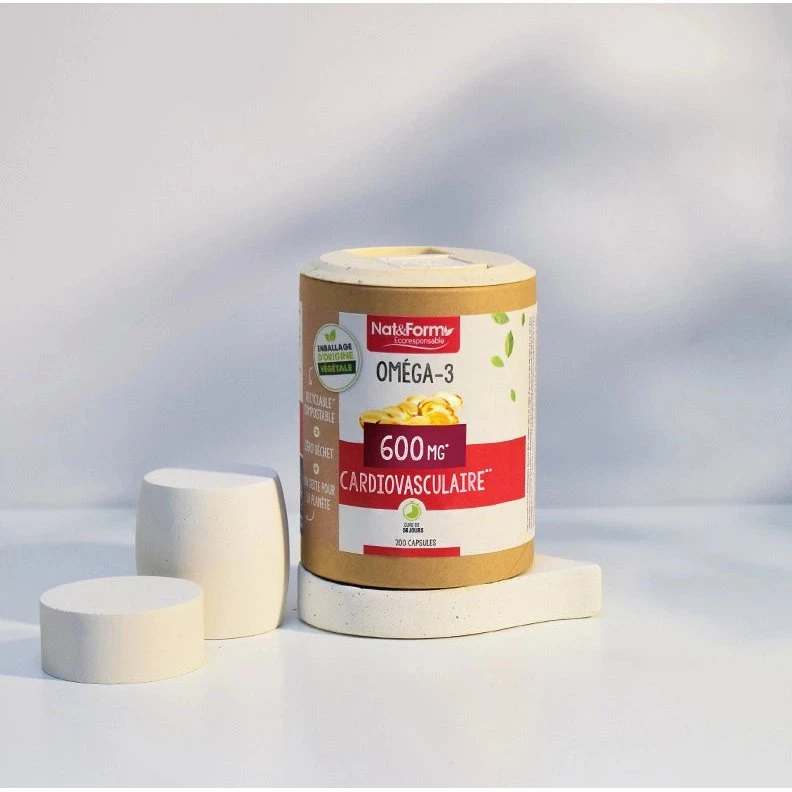 Nat & Form Oméga-3 200 Capsules