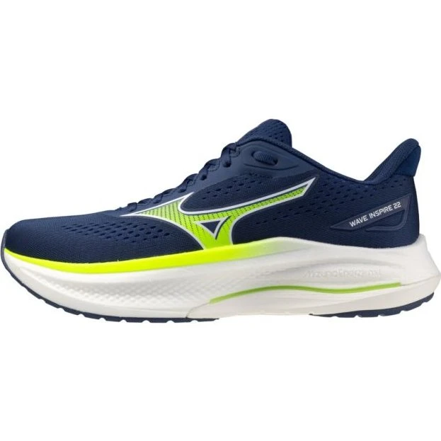 Mizuno Wave Inspire 22 - Bleu Homme