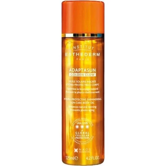 Esthederm Adaptasun Golden Glow Huile Solaire Hydratante 125 ml