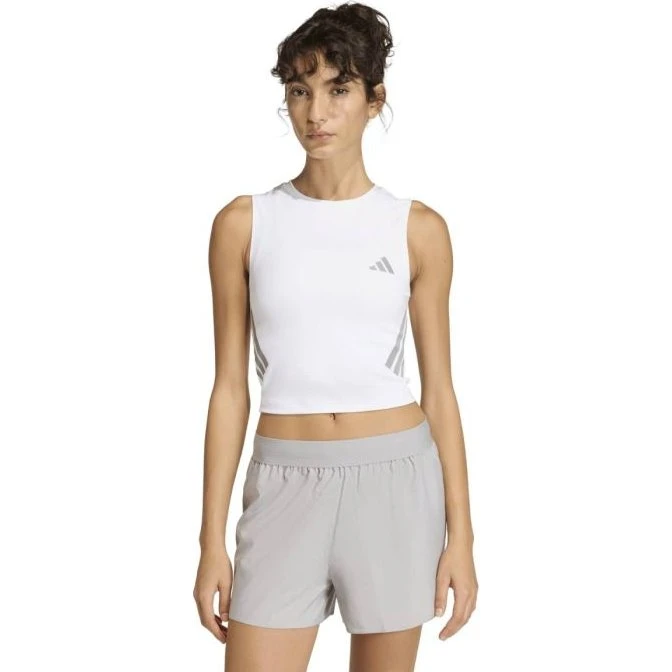 adidas Débardeur de Running Femme 365 Climacool Iconic Blanc