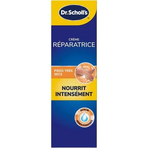 Scholl Crème Réparatrice Pieds Très Secs 75ml