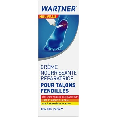 Wartner Crème Nourrissante Réparatrice Talons Fendillés 50ml