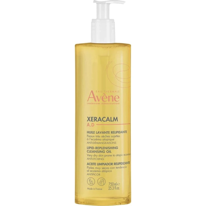 Avène Xeracalm AD Huile Nettoyante Lipidante, 750 ml