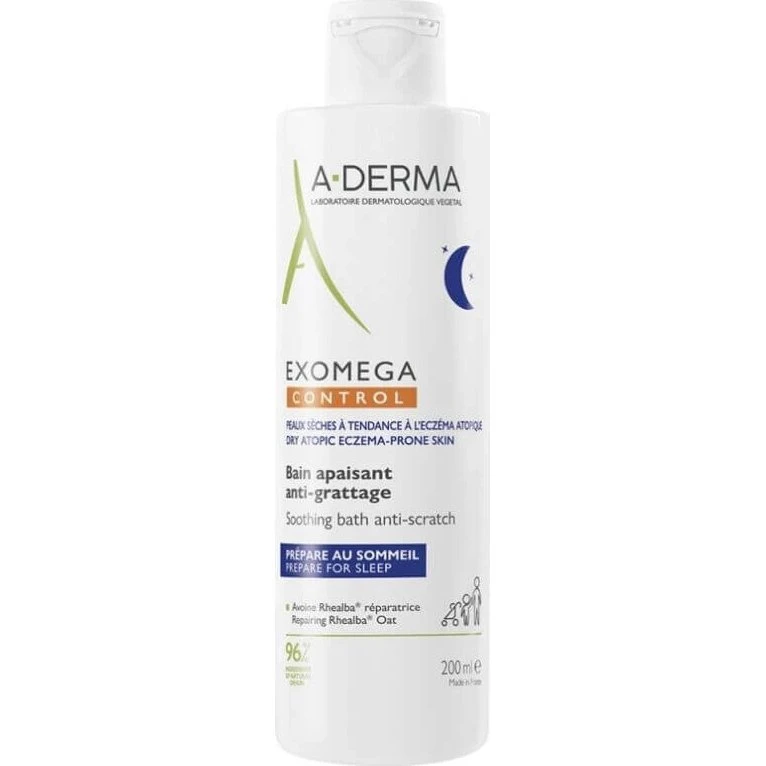 A-Derma Exomega Control Bain Apaisant Anti-grattage, 200 ml