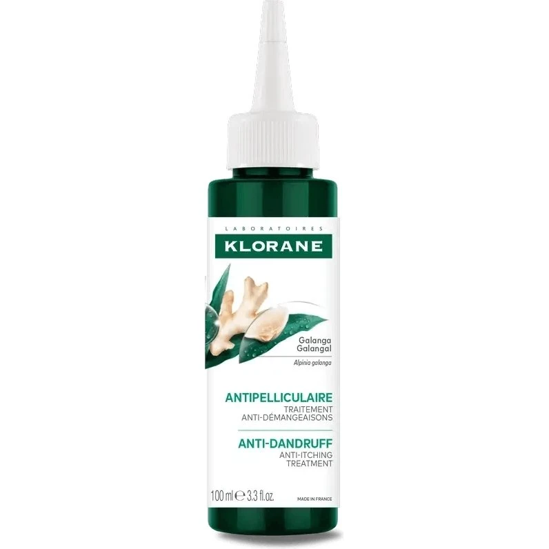 Klorane Traitement Anti-Pelliculaire au Galanga, 100 ml