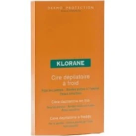 Klorane Bandes de cire froide pour jambes - 6 pièces