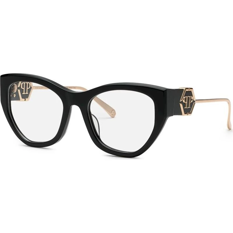Philipp Plein Lunettes de Vue Plein Rose Venus VPP123M Oeil de Chat