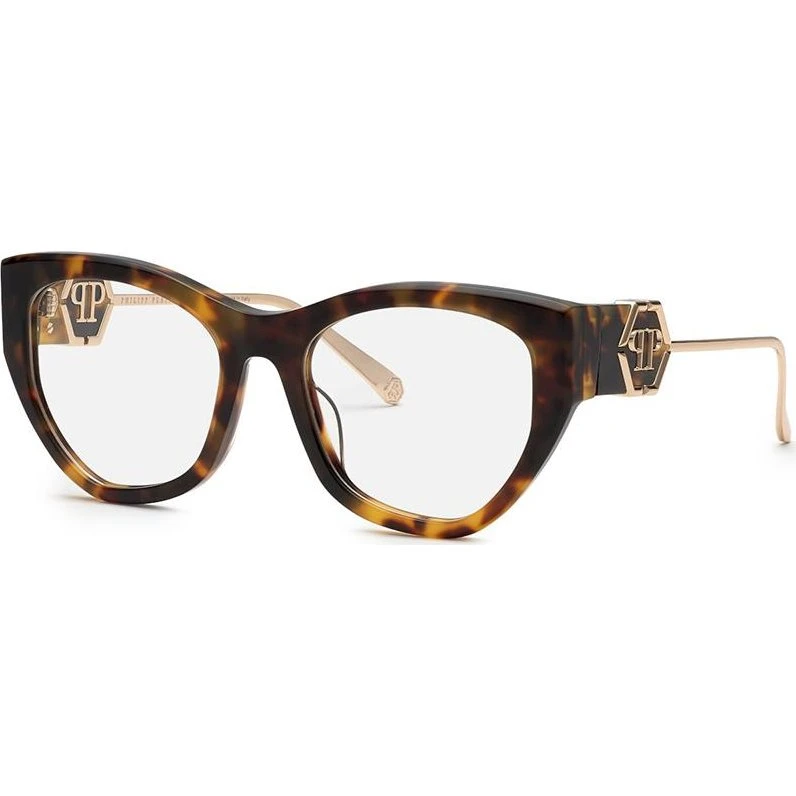 Philipp Plein Lunettes de Vue Plein Rose Venus VPP123M Oeil de Chat