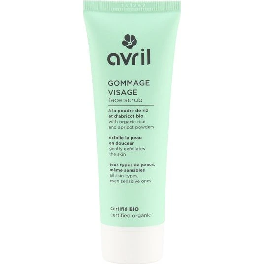 Avril Gommage Visage Bio 50ml