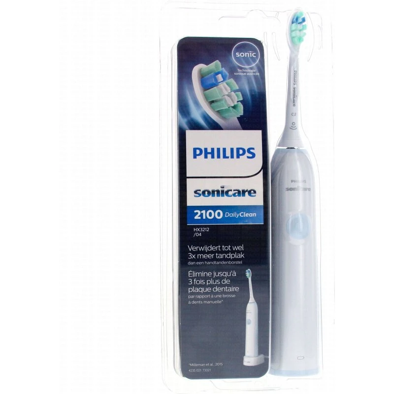 Philips Sonicare 2100 HX3651/13 Brosse à Dents Électrique Blanche