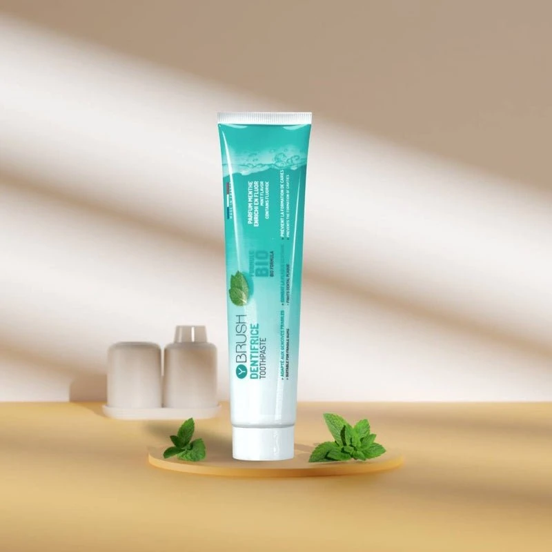 Y-Brush Dentifrice Bio à la Menthe 75ml