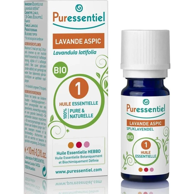 Puressentiel Huile Essentielle de Lavande Aspic Bio - 10 ml