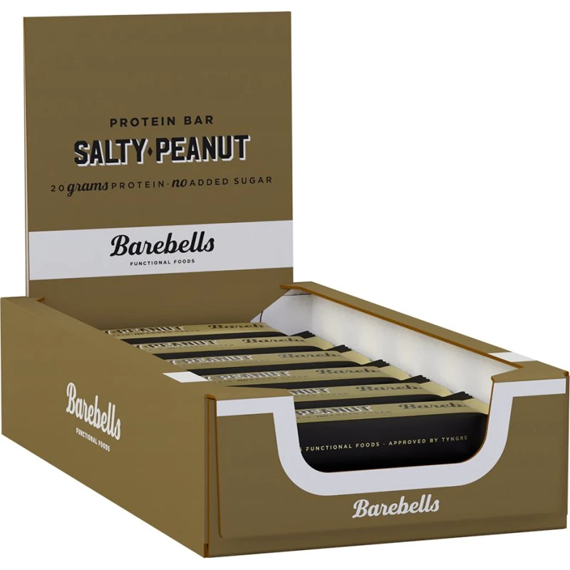 Barebells Barre Protéinée Cacahuètes Salées (12x55g)