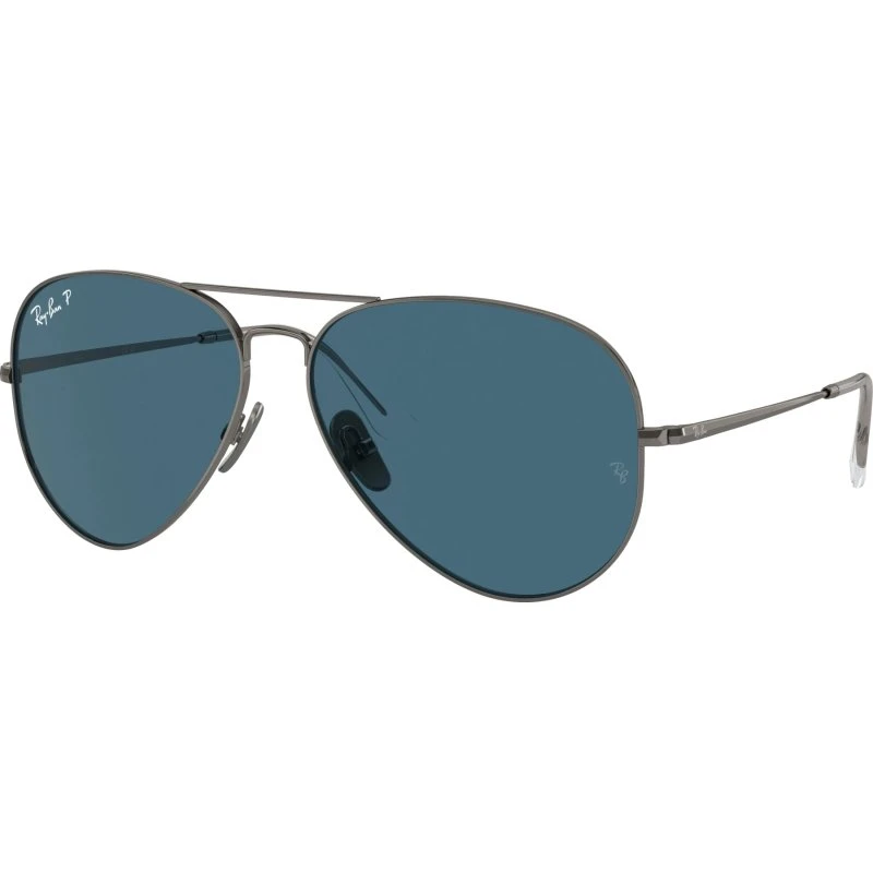 Ray-Ban RB8089 Aviator Titanium Gris/Noir 165/48