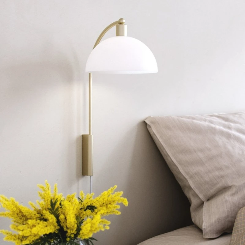 Nordlux Ellen 20 Applique Murale Laiton et Opale