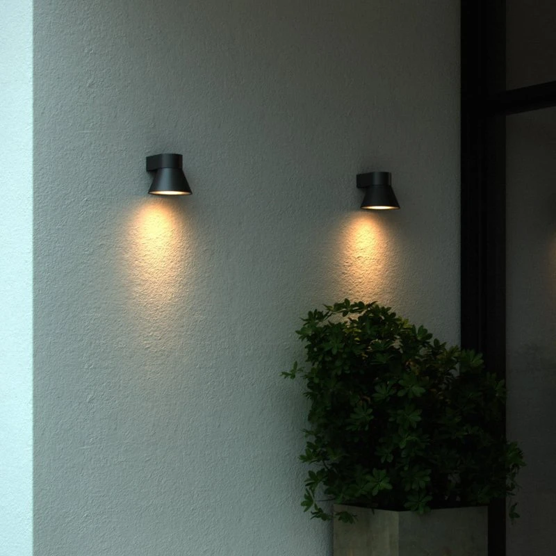 Nordlux Applique d'extérieur Kyklop Cone Black - Design Moderne