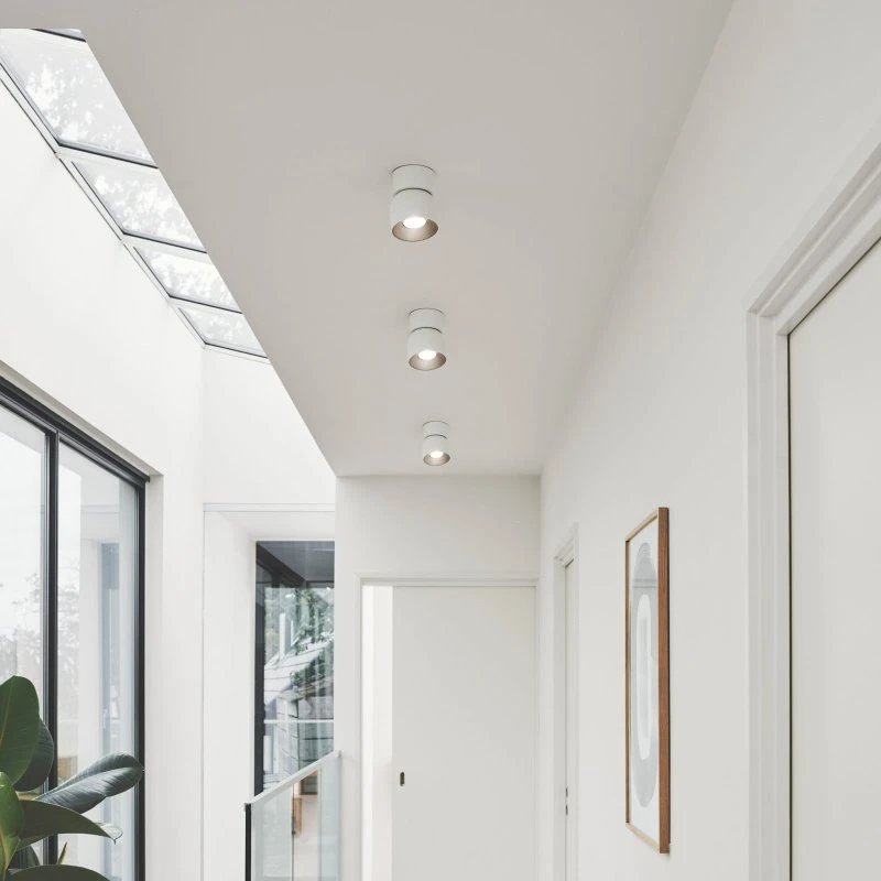 Nordlux Downlight Pitcher - Blanc/Argent - Spot Orientable