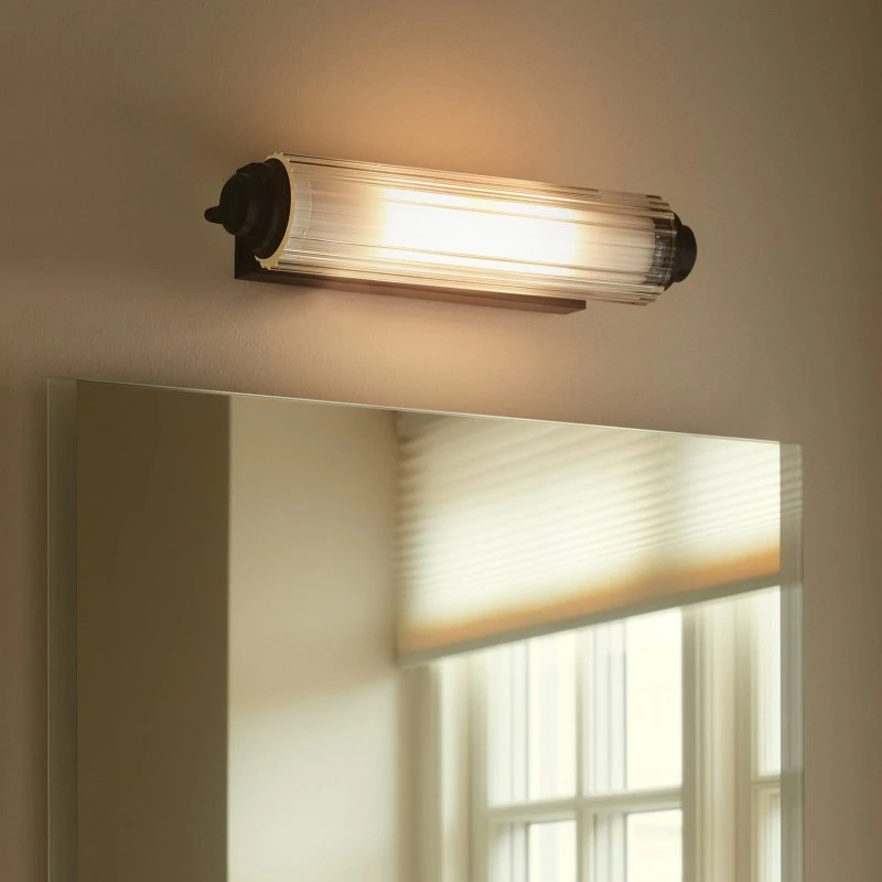 Nordlux Nimal Double - Applique murale IP44 noire