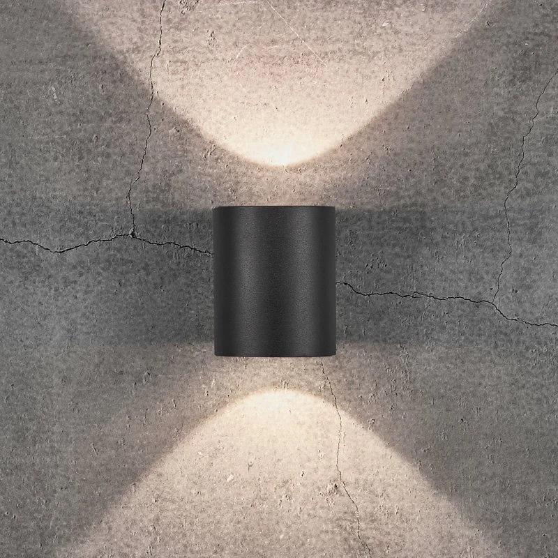 Nordlux Applique Murale Canto 2 Seaside Black - LED - Noir