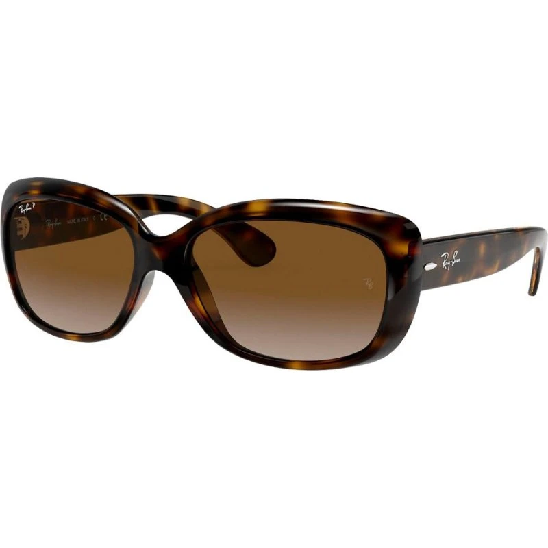 Ray-Ban RB4101 Jackie Ohh Polished Light Havana Polar Brown 58