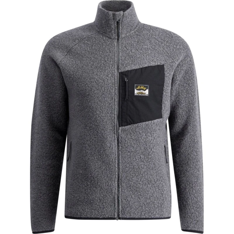 Lundhags Flok Wool Pile - Veste en laine mérinos et polyester - Gris