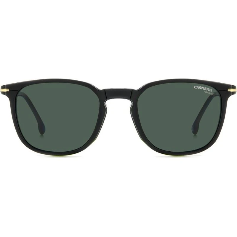 Carrera CA 332/CS Lunettes de Soleil Homme Rectangulaires Vert Polarisé
