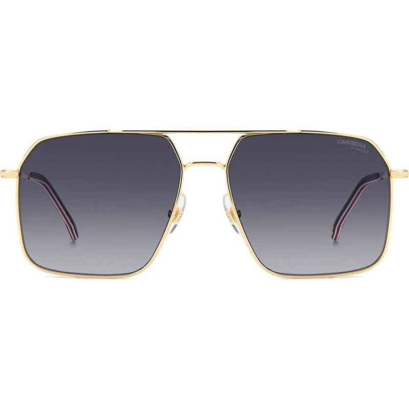 Carrera 333/S Lunettes de Soleil Homme Carrées Dorées et Grises