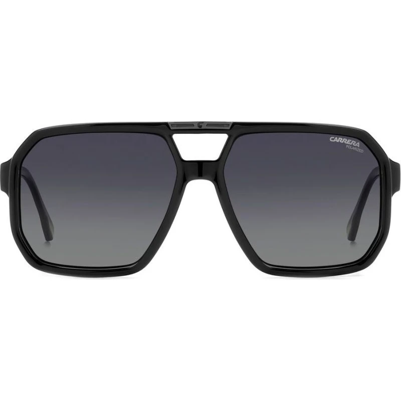 Carrera Victory C 01/S Lunettes de Soleil Homme Carrées Noires Polarisées
