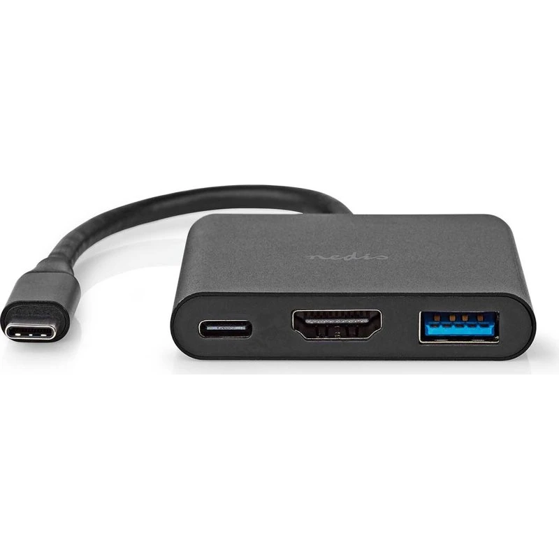 Nedis USB-C Multi-Port Adapter 5Gbit/s Noir