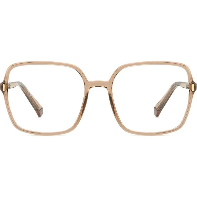 Polaroid PLD D526 Lunettes de Vue Carrées pour Femme - Marron