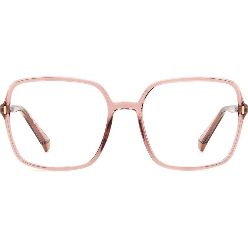 Polaroid PLD D526 Lunettes de Vue Femme Rose Carrées