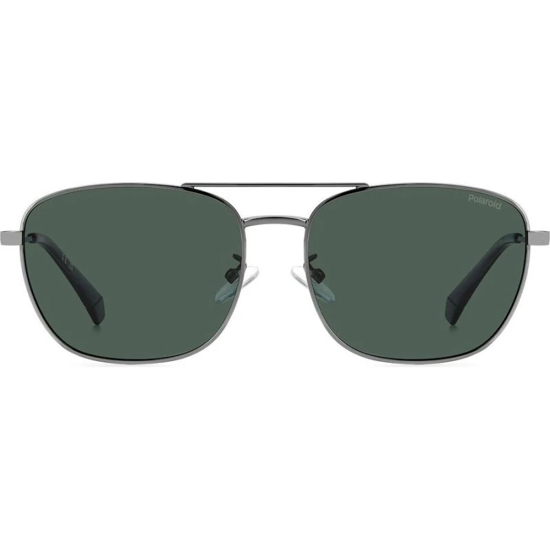 Polaroid Lunettes de Soleil Homme PLD 4172/G/S/X Pilote Ruthénium Vert
