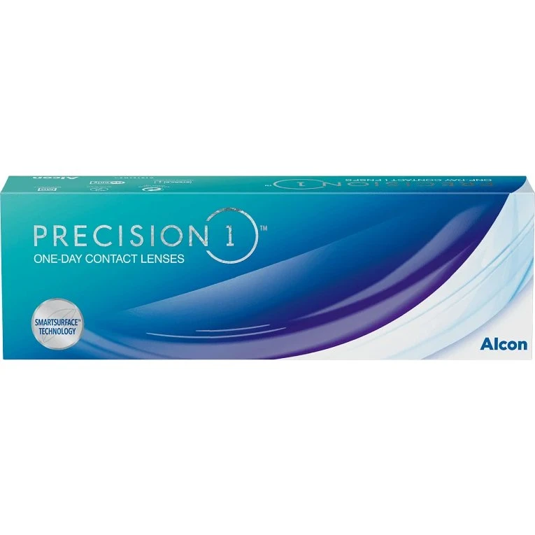 Alcon Precision 1 Lentilles de contact journalières, -4.25, 30 pcs