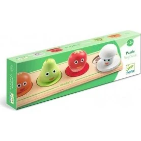 Djeco Puzzle Vegi'n'Co en bois FSC®